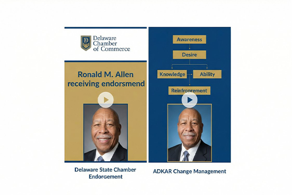 Ronald M. Allen Featured in Delaware State Chamber of Commerce Endorsement and Change Management Presentation