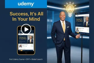 Ronald M. Allen Launches First Online Course on Udemy – "Success, It's All In Your Mind" (2017)