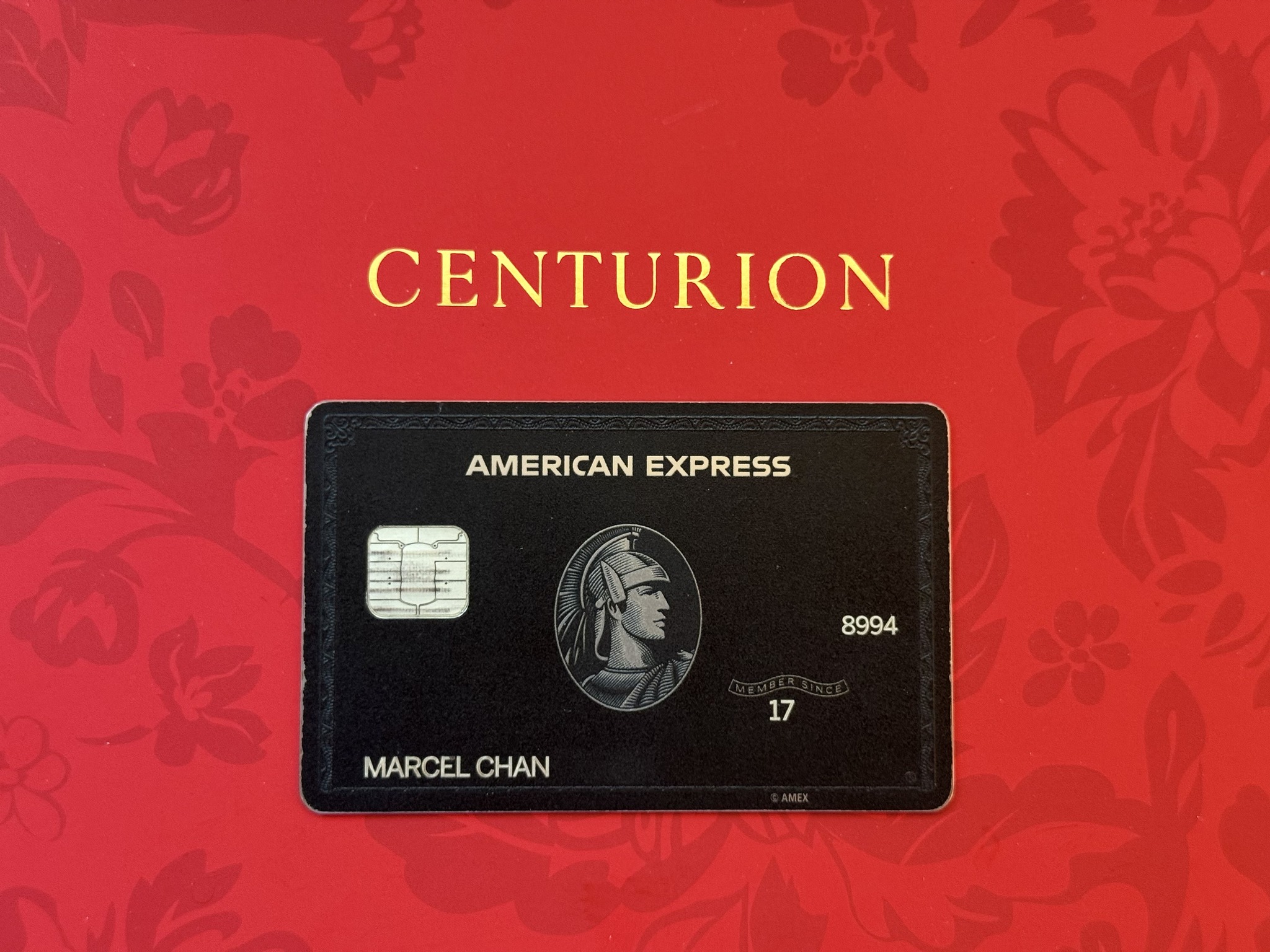 我拿到 Amex Centurion黑卡。但這跟錢，其實沒有關係。