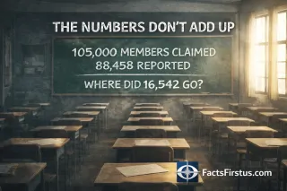 THE NUMBERS DO NOT MATCH: QUESTIONS GROW OVER ILLINOIS TEACHERS UNION CLAIMS