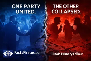 THE NIGHT ONE PARTY UNITED—AND THE OTHER FELL APART