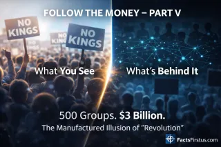FOLLOW THE MONEY – PART V: 500 Groups, $3 Billion, and the Manufactured Illusion of “Revolution”