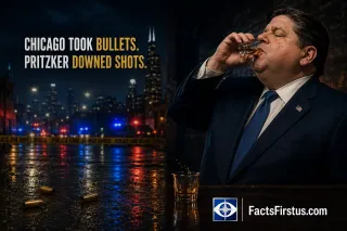 CHICAGO TOOK BULLETS. PRITZKER DOWNED SHOTS.
