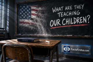 THEY ARE NOT JUST TEACHING OUR CHILDREN. THEY ARE TEACHING THEM TO HATE THE COUNTRY WE LEAVE BEHIND.