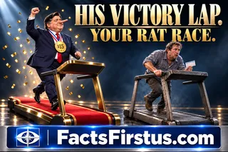 PINOCCHIO PRITZKER: THE NOSE IS GROWING. THE BUYING POWER ISN’T.