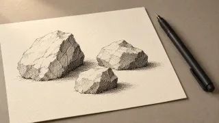 Learning to See Light Through Pen and Ink