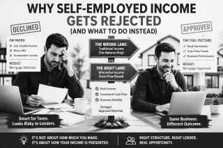 Why Self-Employed Income Gets Rejected (And What To Do Instead)