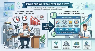 The Leverage Pivot: Scaling Your Business Without Burning Out
