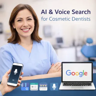 How Cosmetic Dental Practices Can Become the Clear AI and Voice Search Leader for One Treatment