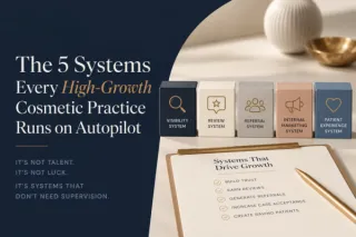 The 5 Systems Every High-Growth Cosmetic Practice Runs on Autopilot