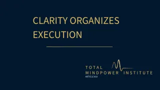 What is a Definite Chief Aim?