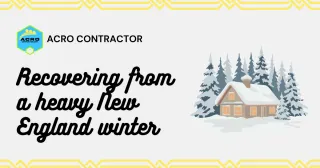 Snow Much Damage: What to Check Around Your Home After a Heavy New England Winter
