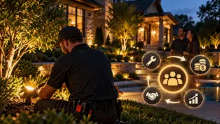 How Landscape Lighting Maintenance Plans Can Unlock Hidden Profits in Your Business