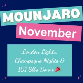 💯 London Lights, Champagne Nights & 101.8lbs Down