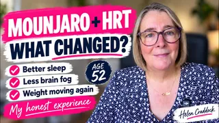 Mounjaro, Menopause and HRT at 52. Because Apparently Losing Eight Stone Wasn't Enough! 🥵😂