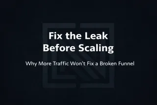 Fix the Leak Before Scaling