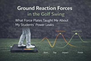 Ground Reaction Forces in the Golf Swing: What Force Plates Taught Me About My Students' Power Leaks