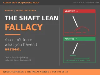 The Shaft Lean Fallacy: Why Forward Lean Can't Be Forced