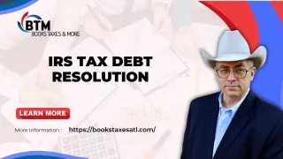 IRS Can Only Resolve Known Tax Debt
