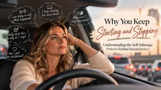  Why You Keep Starting and Stopping: Understanding the Self-Sabotage Pattern Behind InconsistencyPost