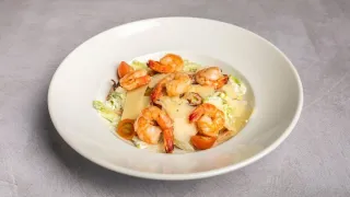 Prawn Caesar Salad