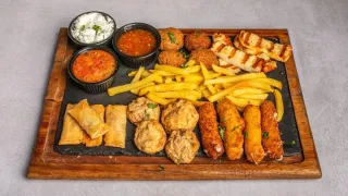 Barleys Vegetarian Platter