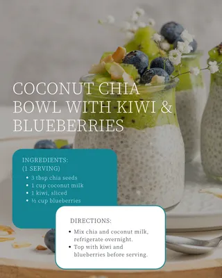 Simple Chia Bowl for Health Boost