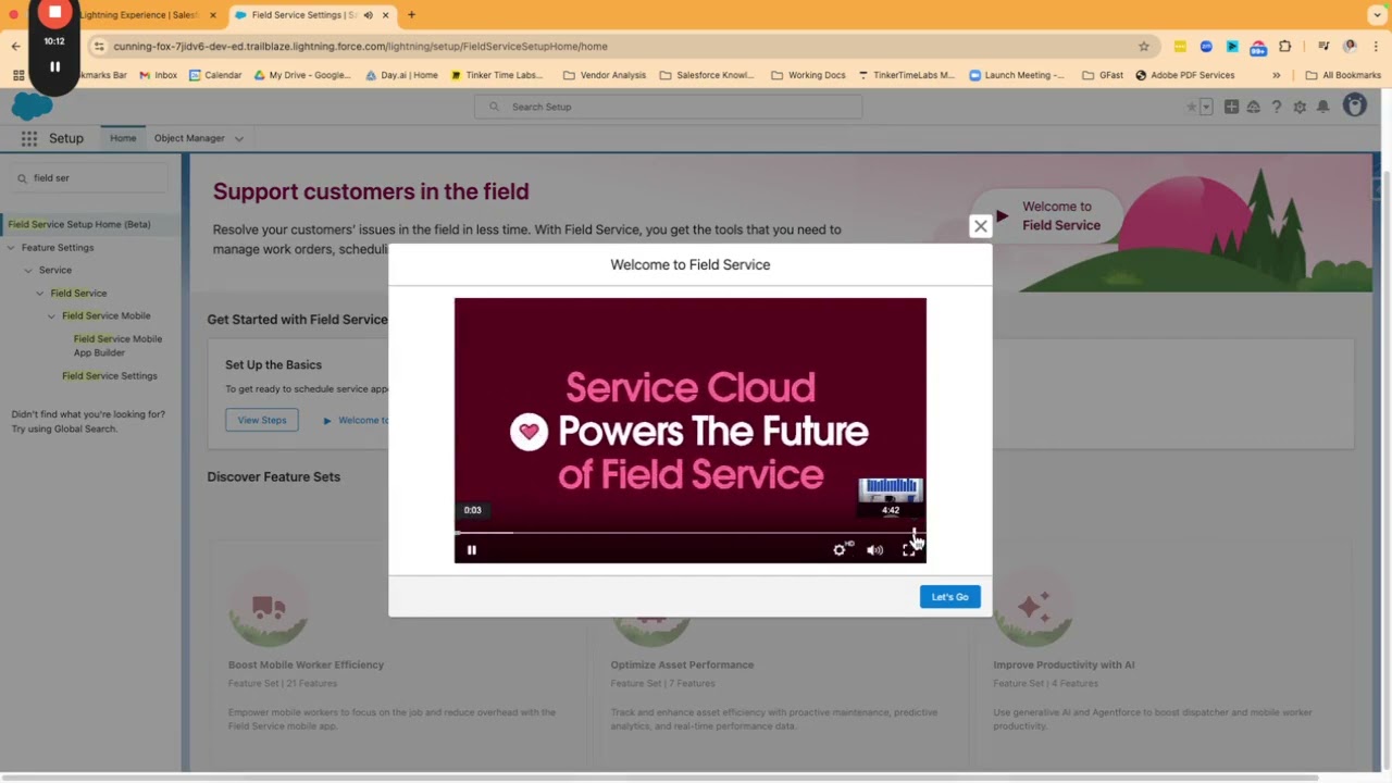 How to Set Up Salesforce Field Service Faster with the New Setup Menu