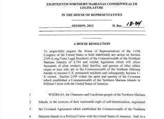 Letter to the Editor: A Response to HR 18-34 (November 2013)