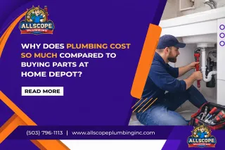 Why Does Plumbing Cost So Much Compared to Buying Parts at Home Depot?