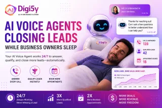 AI Voice Agents: Close Leads 24/7 While You Sleep | Digi5y