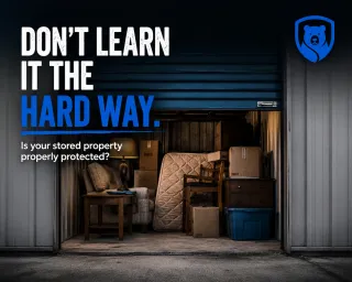 Does homeowners insurance fully cover items in storage units?