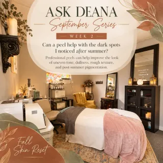 Noticing more dark spots after summer? Learn how professional peels may improve uneven-looking pigmentation and brighten skin in Manchester, NH.