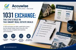 1031 Exchanges: What a CPA's Role Actually Is, and Isn't