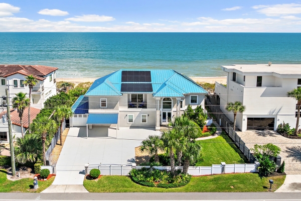 Oceanfront Home in South Ponte Vedra Beach: 102 Feet of Atlantic Frontage