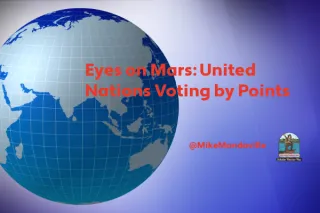 Eyes on Mars: United Nations Voting by Points