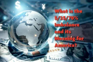 What is the 5/25/70% imbalance and its meaning for America?
