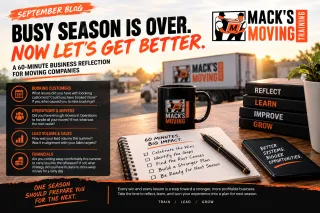 A 60-Minute Business Reflection for Moving Companies
