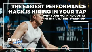 The Easiest Performance Hack is Hiding in Your Tap