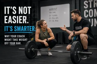 Why Your Coach Took Weight Off Your Bar