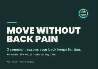 Why Your Back Keeps Hurting When You Sit All Day