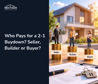 Who Pays for a 2-1 Buydown? Seller, Builder or Buyer?