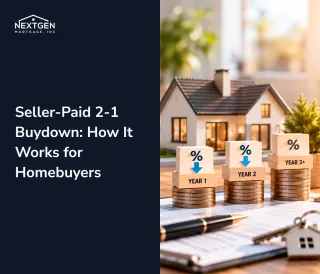 Seller-Paid 2-1 Buydown: How It Works for Homebuyers
