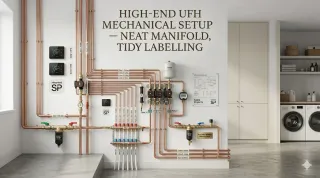 Wet Underfloor Heating Costs in 2026: What a Proper System Really Costs | Sable Projects 