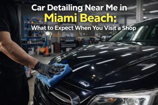 Car Detailing Near Me in Miami Beach: What to Expect When You Visit a Shop