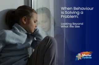 When Behaviour Is Solving a Problem: Looking Beyond What We See