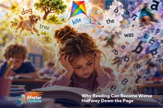 Why Reading Can Become Worse Halfway Down the Page: Dyslexia, Confusion and DisorientationNew Blog Post