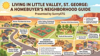 Living in Little Valley, St. George: A Homebuyer's Neighborhood Guide