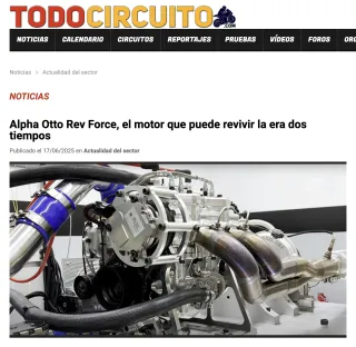 Alpha-Otto's REV Force™ Engine in TodoCircuito