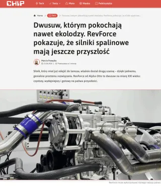 Alpha-Otto REV Force™ Engine Highlighted on CHIP